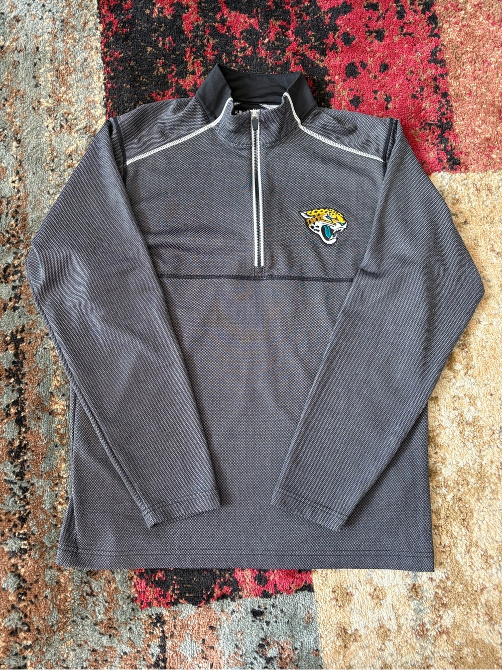Jacksonville Jaguars Gray Quarter-Zip
